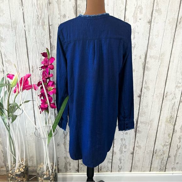 Free People x Sandrine Rose - NWT Mandarin Shirt - Picture 10 of 12